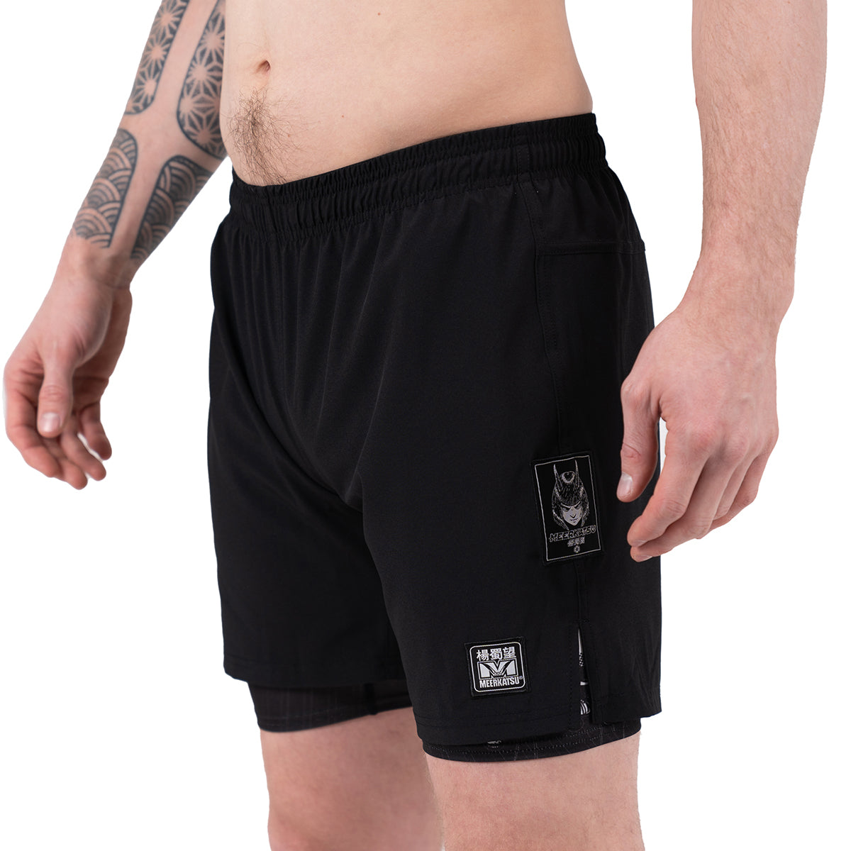 Scramble Meerkatsu Heavenly Triangle Hybrid No Gi Shorts
