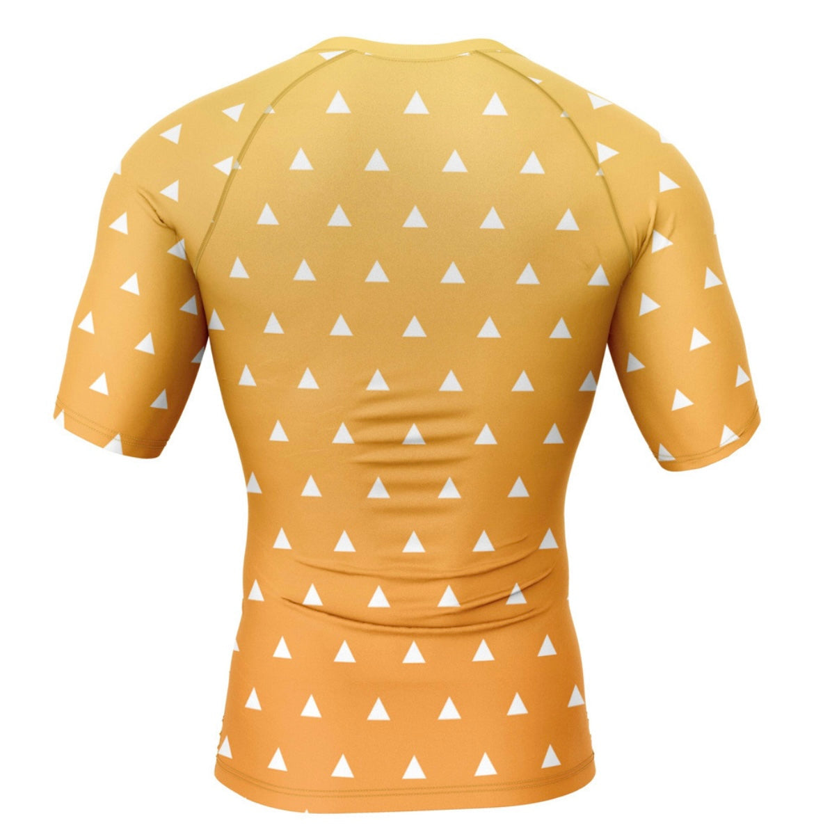 Demon Slayer Zenitsu Agatsuma Premium Rash Guard - LONG OR SHORT SLEEVE - MADE TO ORDER 2 WEEK DISPATCH