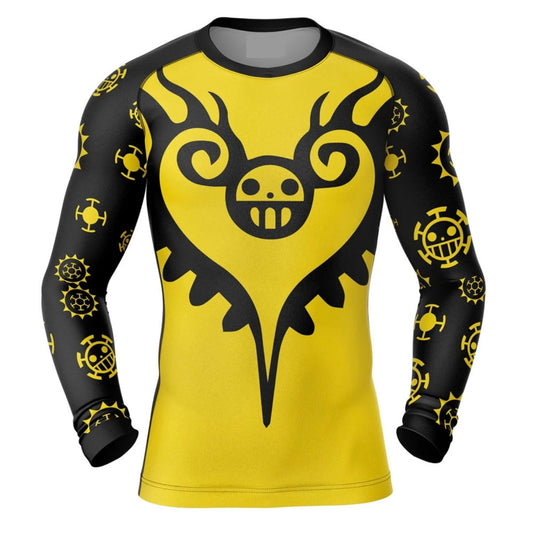 One Piece Trafalgar Law Premium Rash Guard - LONG OR SHORT SLEEVE - MADE TO ORDER 2 WEEK DISPATCH