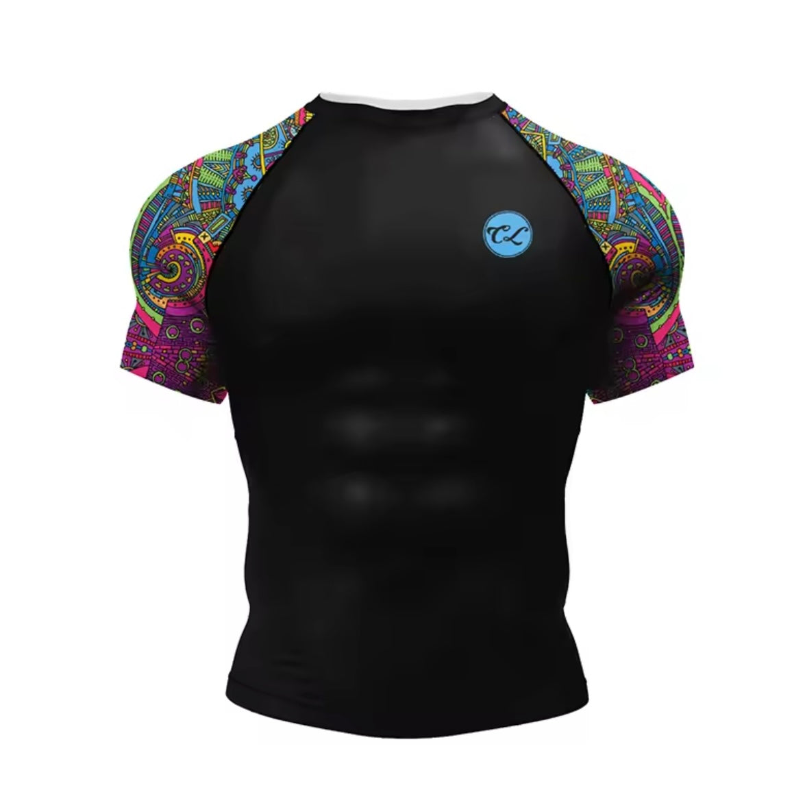 Psychedelic Premium BJJ No Gi / MMA Set. Rash Guard, Shorts & Spats - MADE TO ORDER 2 WEEK DISPATCH