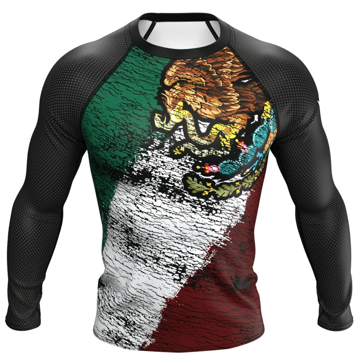Mexico (México) Premium Rash Guard - LONG OR SHORT SLEEVE - MADE TO ORDER 2 WEEK DISPATCH