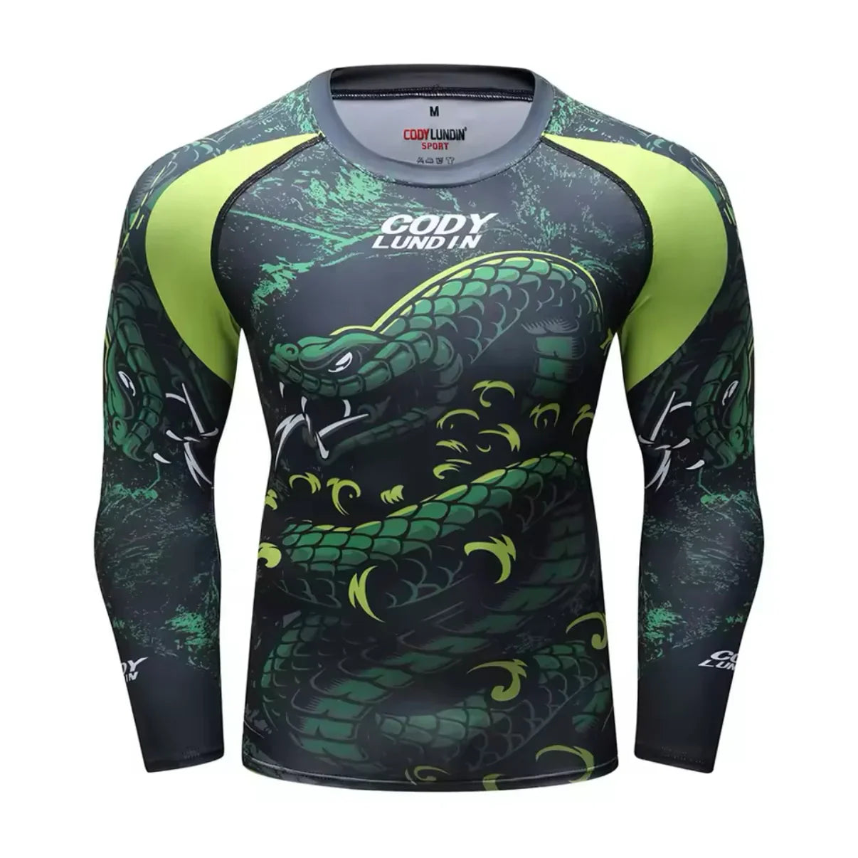 Snake Roller Premium BJJ / MMA Rash Guard - LONG & SHORT SLEEVE VARIATIONS - MADE TO ORDER 2 WEEK DISPATCH