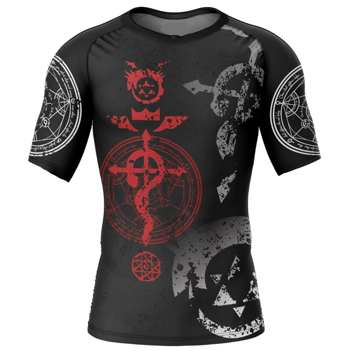 Fullmetal Alchemist Transmutation Circle Premium Rash Guard - LONG OR SHORT SLEEVE - MADE TO ORDER 2 WEEK DISPATCH