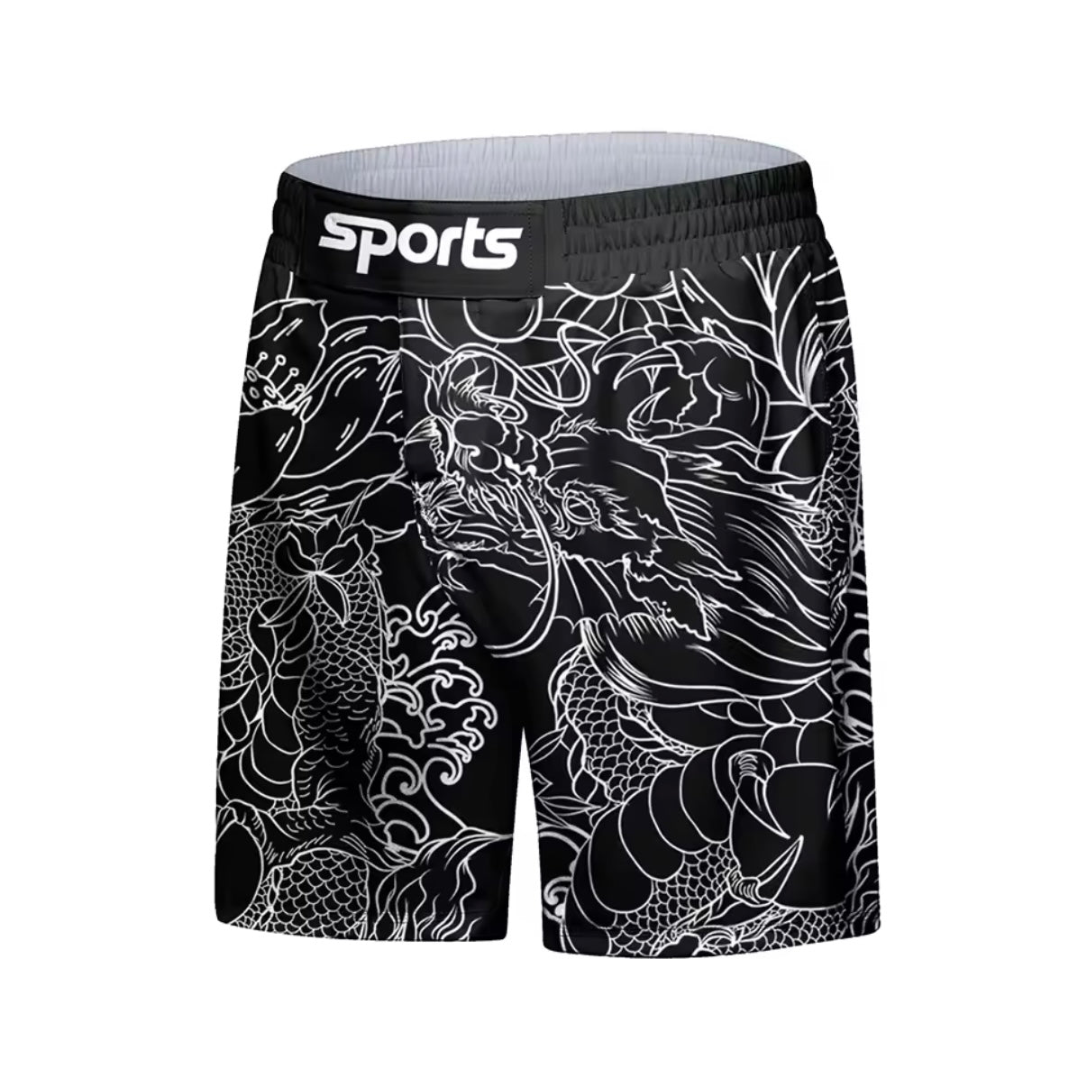 Dragon Roller Premium BJJ No Gi / MMA Set. Rash Guard, Shorts & Spats - MADE TO ORDER 2 WEEK DISPATCH