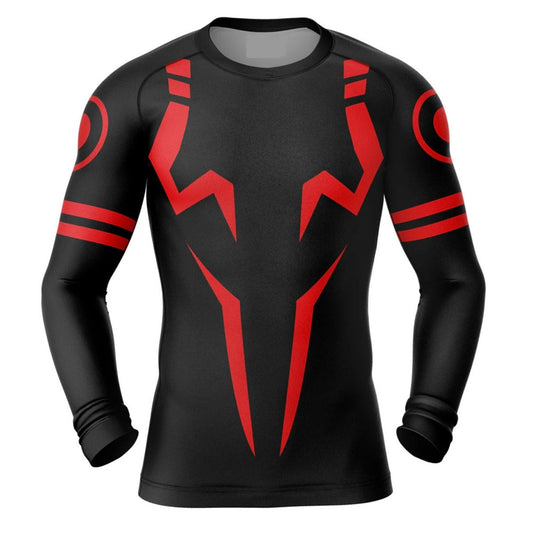 Jujutsu Kaisen Sukuna Premium Rash Guard - LONG OR SHORT SLEEVE - MADE TO ORDER 2 WEEK DISPATCH