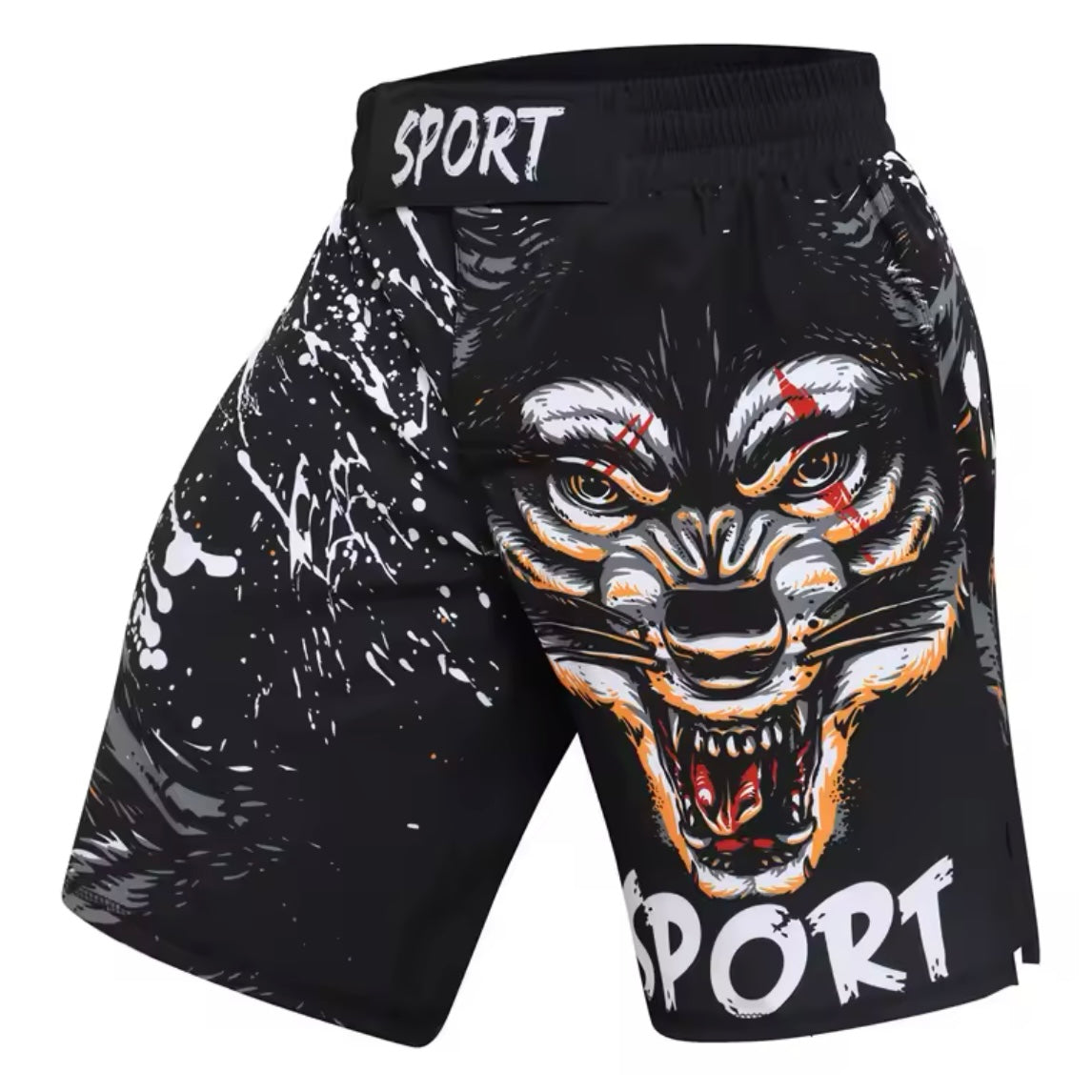 Wolf Premium BJJ No Gi / MMA Set. Rash Guard, Shorts & Spats - MADE TO ORDER 2 WEEK DISPATCH