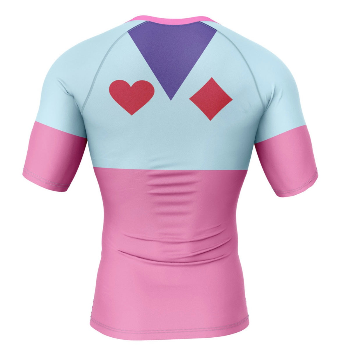 Hunter X Hunter Hisoka Premium Short Sleeve Rash Guard - MADE TO ORDER 2 WEEK DISPATCH