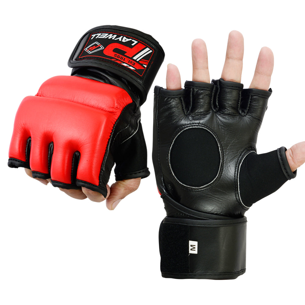 MMA COMBAT Bag and Mitts Leather Gloves - Clearance
