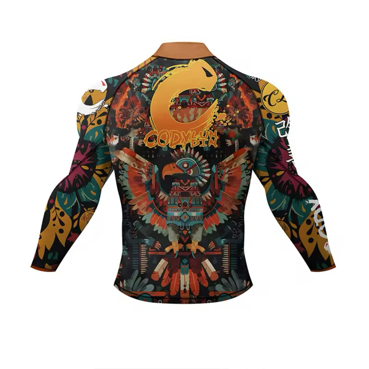 Bird Roller Premium BJJ / MMA High Neck Rash Guard - LONG & SHORT SLEEVE VARIATIONS - MADE TO ORDER 2 WEEK DISPATCH