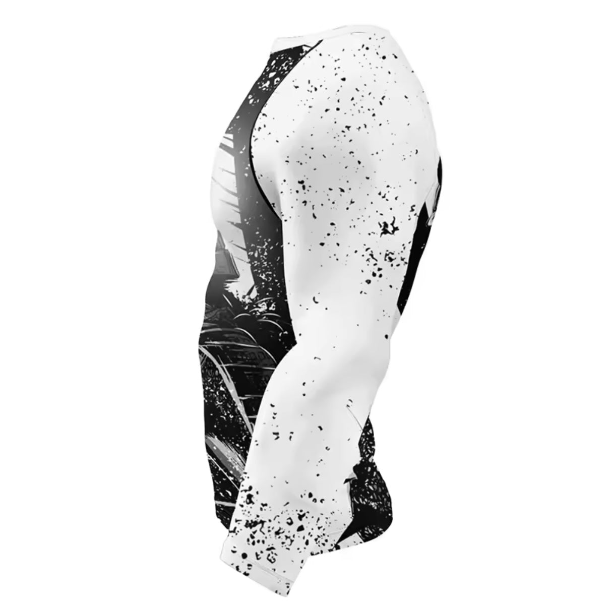 Samurai Warrior Premium BJJ / MMA Rash Guard - LONG & SHORT SLEEVE VARIATIONS - MADE TO ORDER 2 WEEK DISPATCH