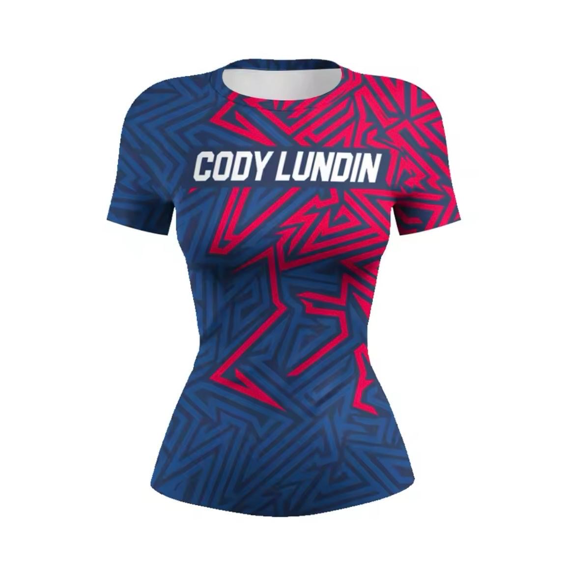 Women’s Abstract Geometric Premium BJJ / MMA Rash Guard - MADE TO ORDER 2 WEEK DISPATCH