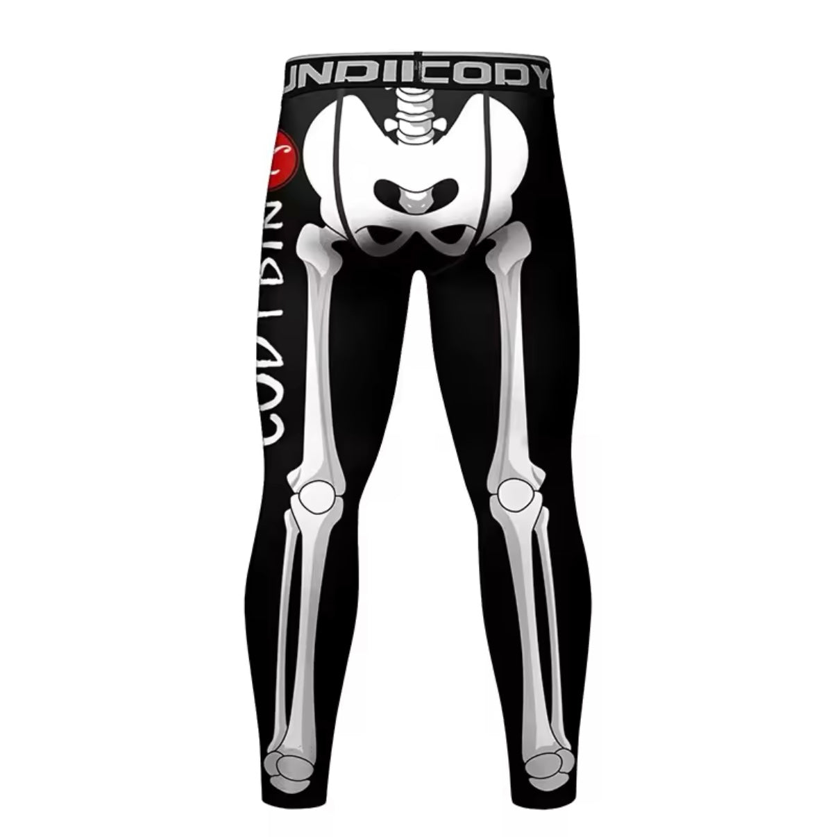 Skeleton Premium Compression Spats for BJJ, MMA, Wrestling, CrossFit, Yoga, Running, Cycling, and More - MADE TO ORDER 2 WEEK DISPATCH