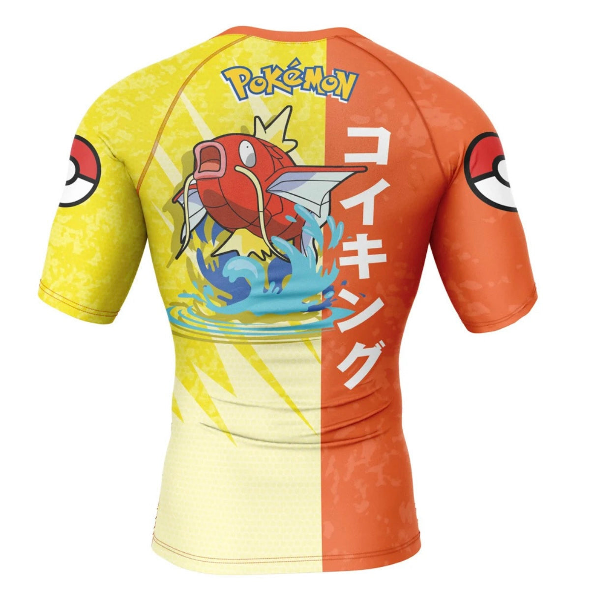 Pokemon Magikarp Splash Premium Short Sleeve Rash Guard - MADE TO ORDER 2 WEEK DISPATCH