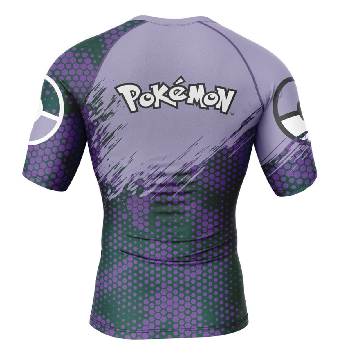 Pokemon Gengar Attack Premium Short Sleeve Rash Guard - MADE TO ORDER 2 WEEK DISPATCH