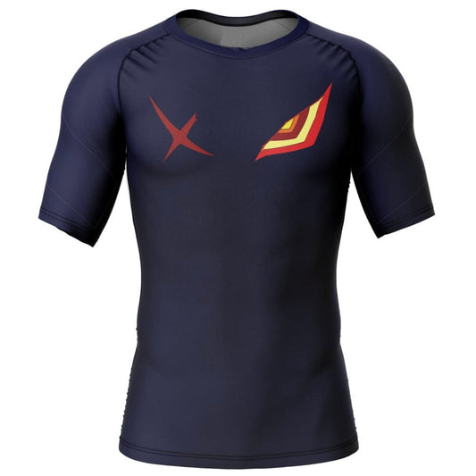 Kill La Kill Senketsu Premium Short Sleeve Rash Guard - MADE TO ORDER 2 WEEK DISPATCH