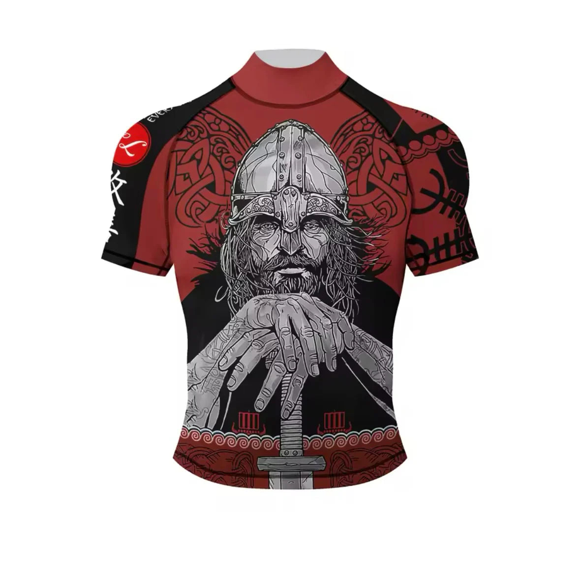 Viking Premium BJJ / MMA High Neck Rash Guard - LONG & SHORT SLEEVE VARIATIONS - MADE TO ORDER 2 WEEK DISPATCH