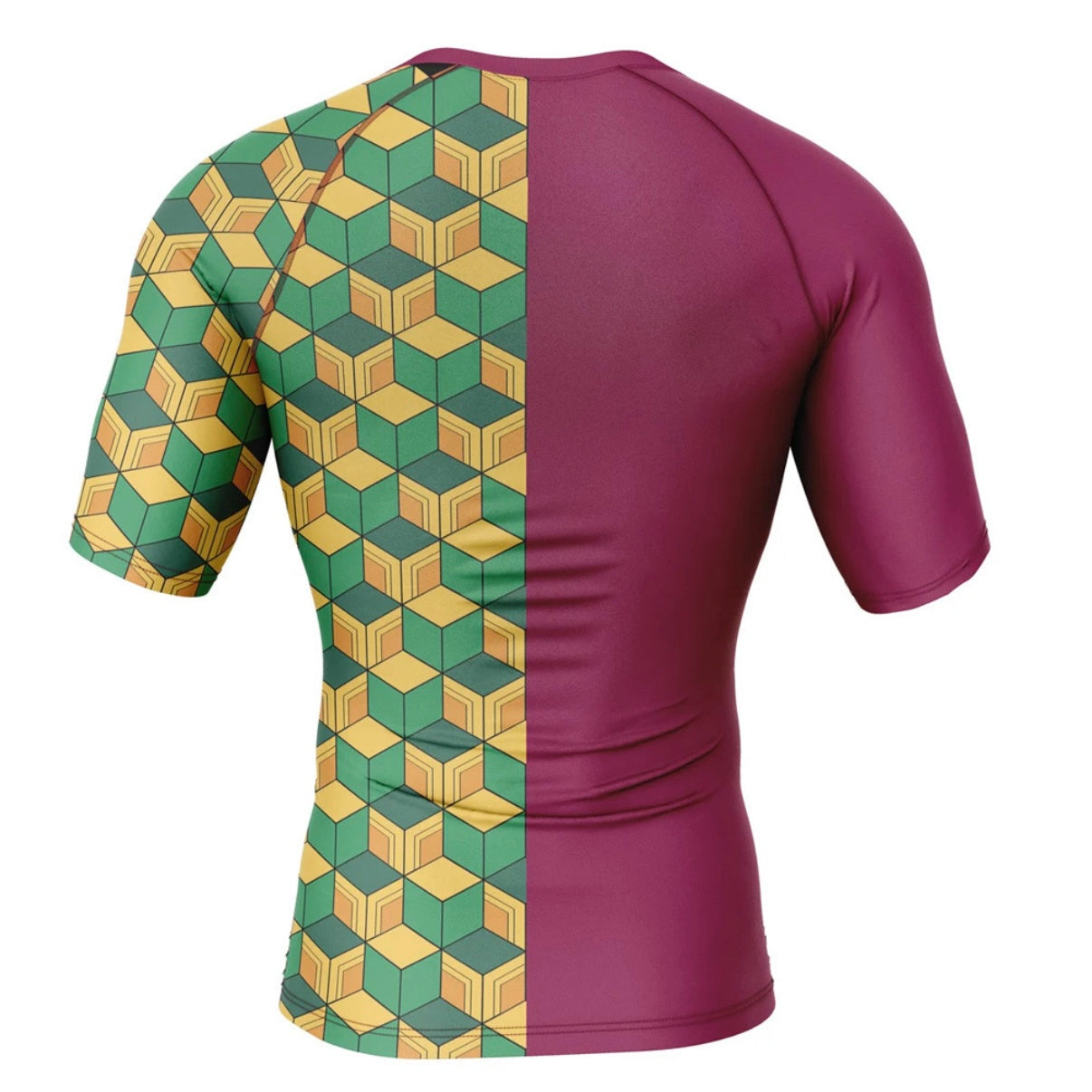 Demon Slayer Giyu Premium Rash Guard - LONG OR SHORT SLEEVE - MADE TO ORDER 2 WEEK DISPATCH