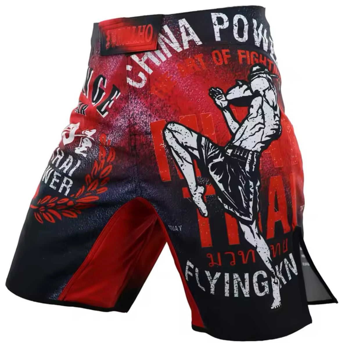 China Power Premium MMA Grappling Shorts - MADE TO ORDER 2 WEEK DISPATCH