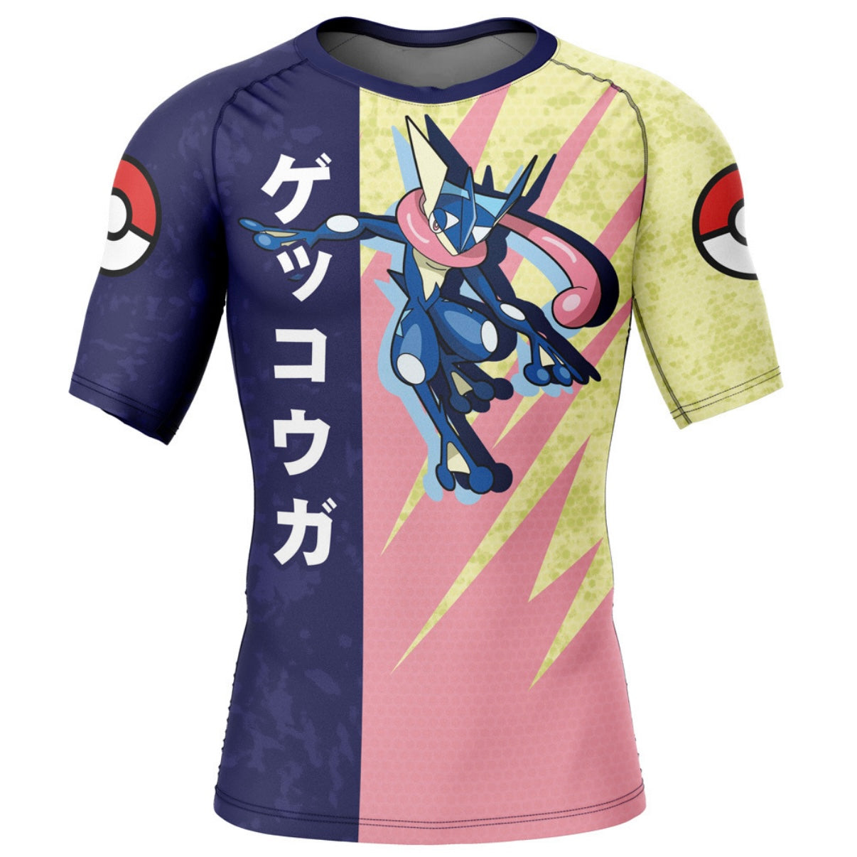 Pokemon Greninja Premium Short Sleeve Rash Guard - MADE TO ORDER 2 WEEK DISPATCH