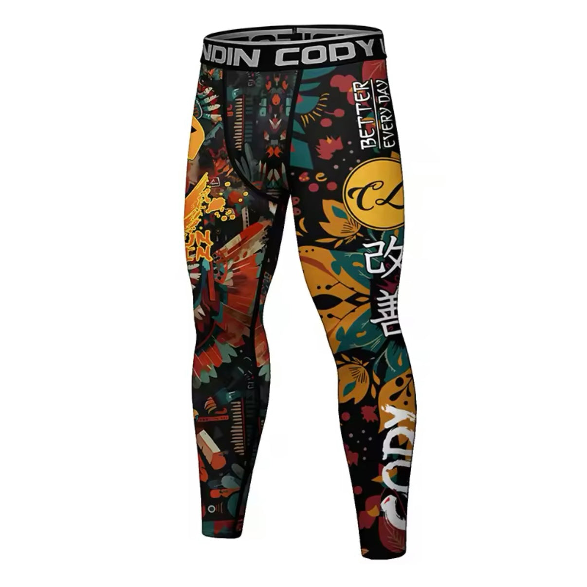 Bird Roller Premium Compression Spats For BJJ, MMA, Wrestling, CrossFit, Yoga, Running, Cycling, and More - MADE TO ORDER 2 WEEK DISPATCH