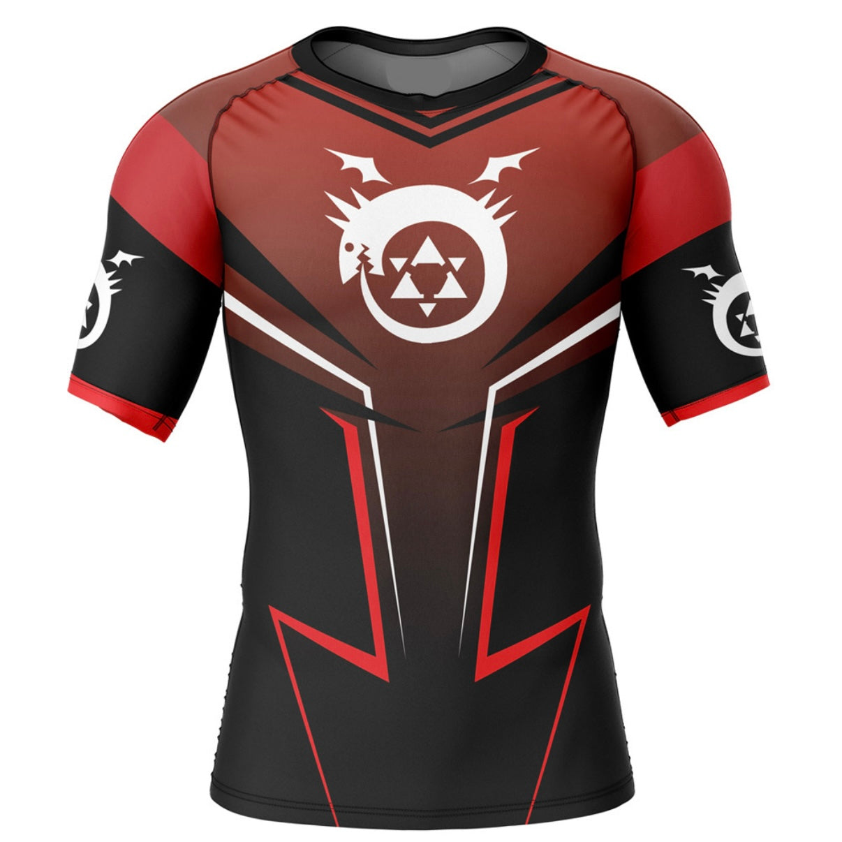 Fullmetal Alchemist Homunculus Premium Rash Guard - LONG OR SHORT SLEEVE - MADE TO ORDER 2 WEEK DISPATCH