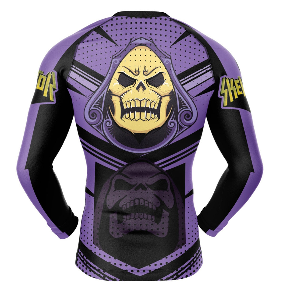 Masters of the Universe Skeletor Premium Rash Guard - LONG OR SHORT SLEEVE - MADE TO ORDER 2 WEEK DISPATCH