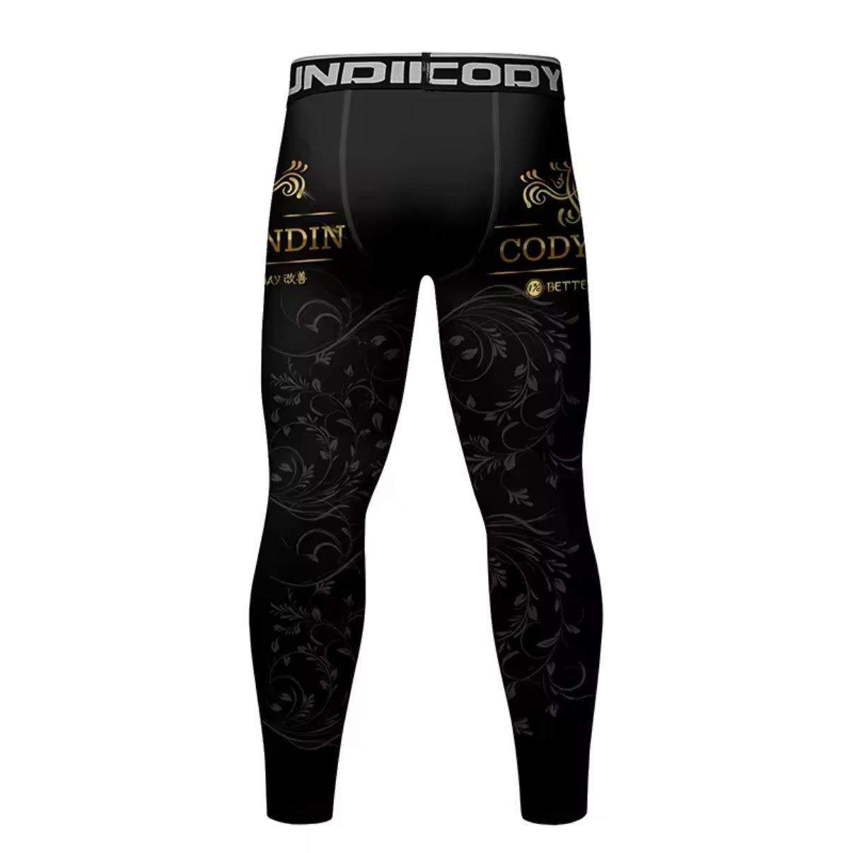 Black & Good Premium Compression Spats for BJJ, MMA, Wrestling, CrossFit, Yoga, Running, Cycling, and More - MADE TO ORDER 2 WEEK DISPATCH