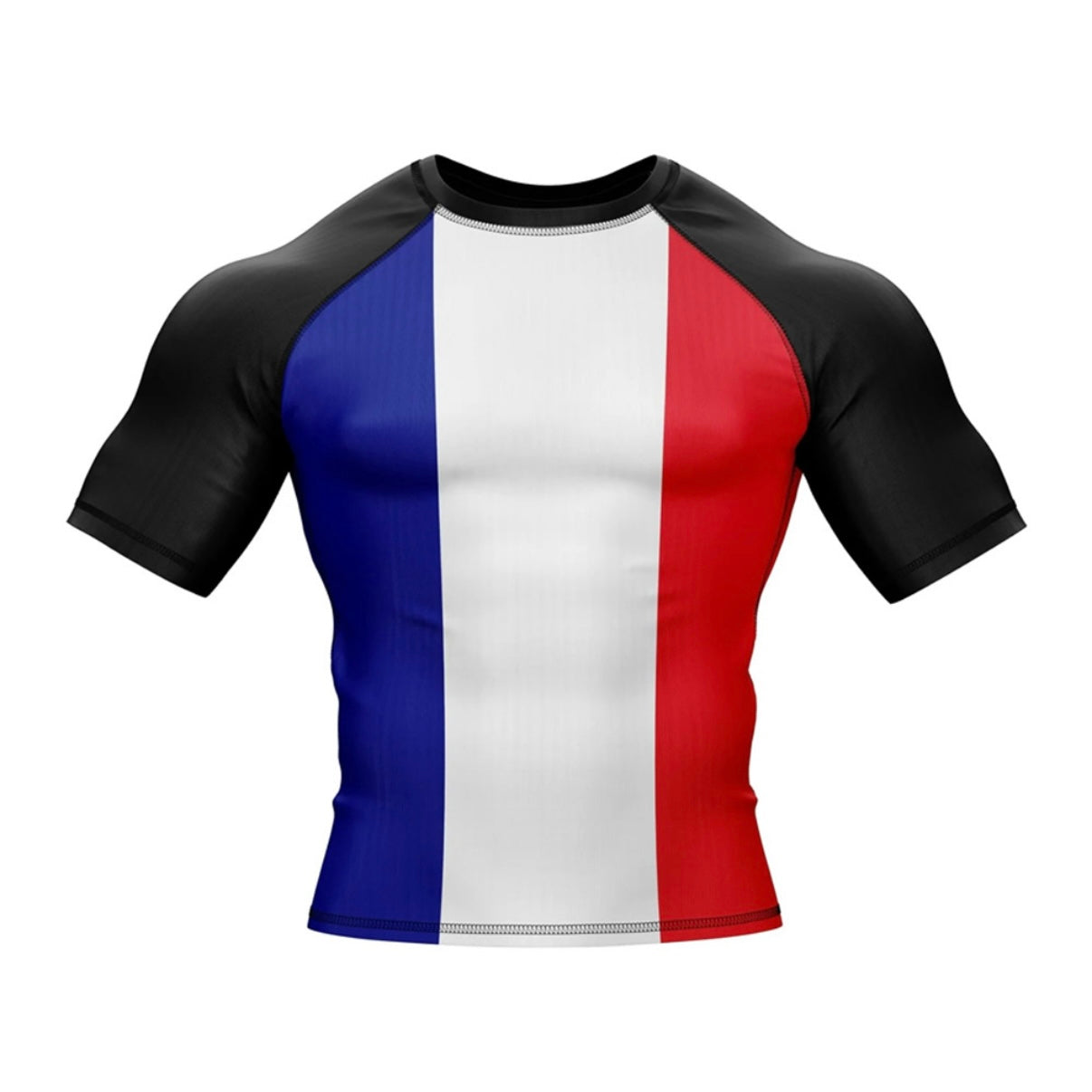 France Premium Rash Guard - LONG OR SHORT SLEEVE - MADE TO ORDER 2 WEEK DISPATCH