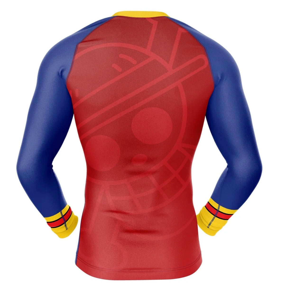 One Piece Monkey D Luffy Premium Rash Guard - LONG OR SHORT SLEEVE - MADE TO ORDER 2 WEEK DISPATCH