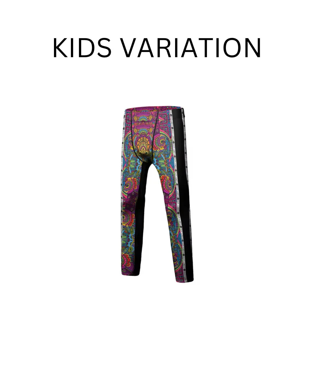 Psychedelic Premium Compression Spats for BJJ, MMA, Wrestling, CrossFit, Yoga, Running, Cycling, and More - MADE TO ORDER 2 WEEK DISPATCH