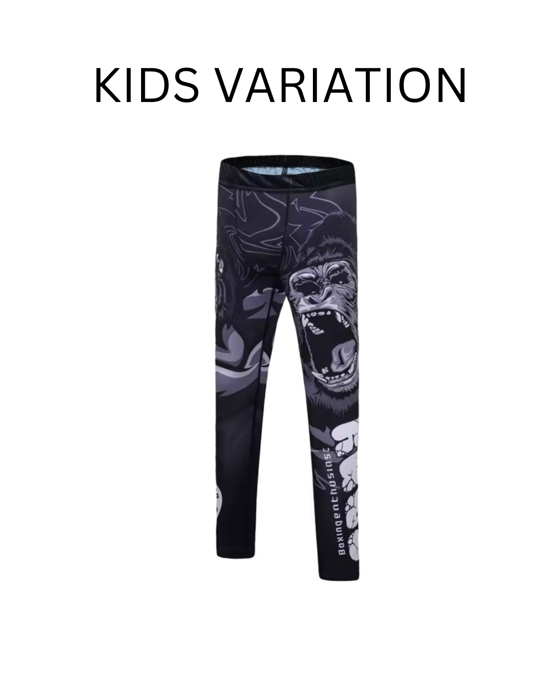 Gorilla Premium BJJ No Gi / MMA Set. Rash Guard, Shorts & Spats - MADE TO ORDER 2 WEEK DISPATCH
