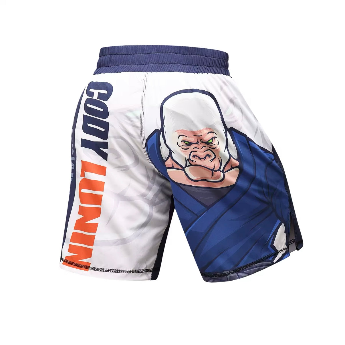 White Gorilla Premium BJJ No Gi / MMA Set. Rash Guard, Shorts & Spats - MADE TO ORDER 2 WEEK DISPATCH