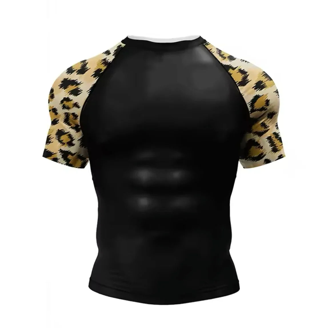 Leopard Premium BJJ / MMA Rash Guard - LONG & SHORT SLEEVE VARIATIONS - MADE TO ORDER 2 WEEK DISPATCH