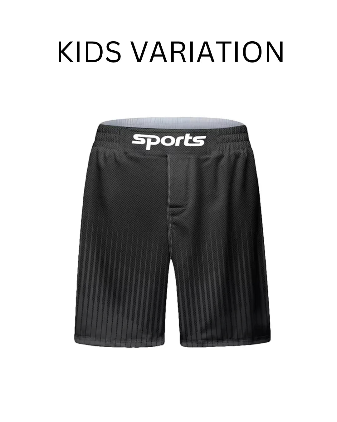 Black Premium BJJ No Gi / MMA Grappling Shorts - MADE TO ORDER 2 WEEK DISPATCH