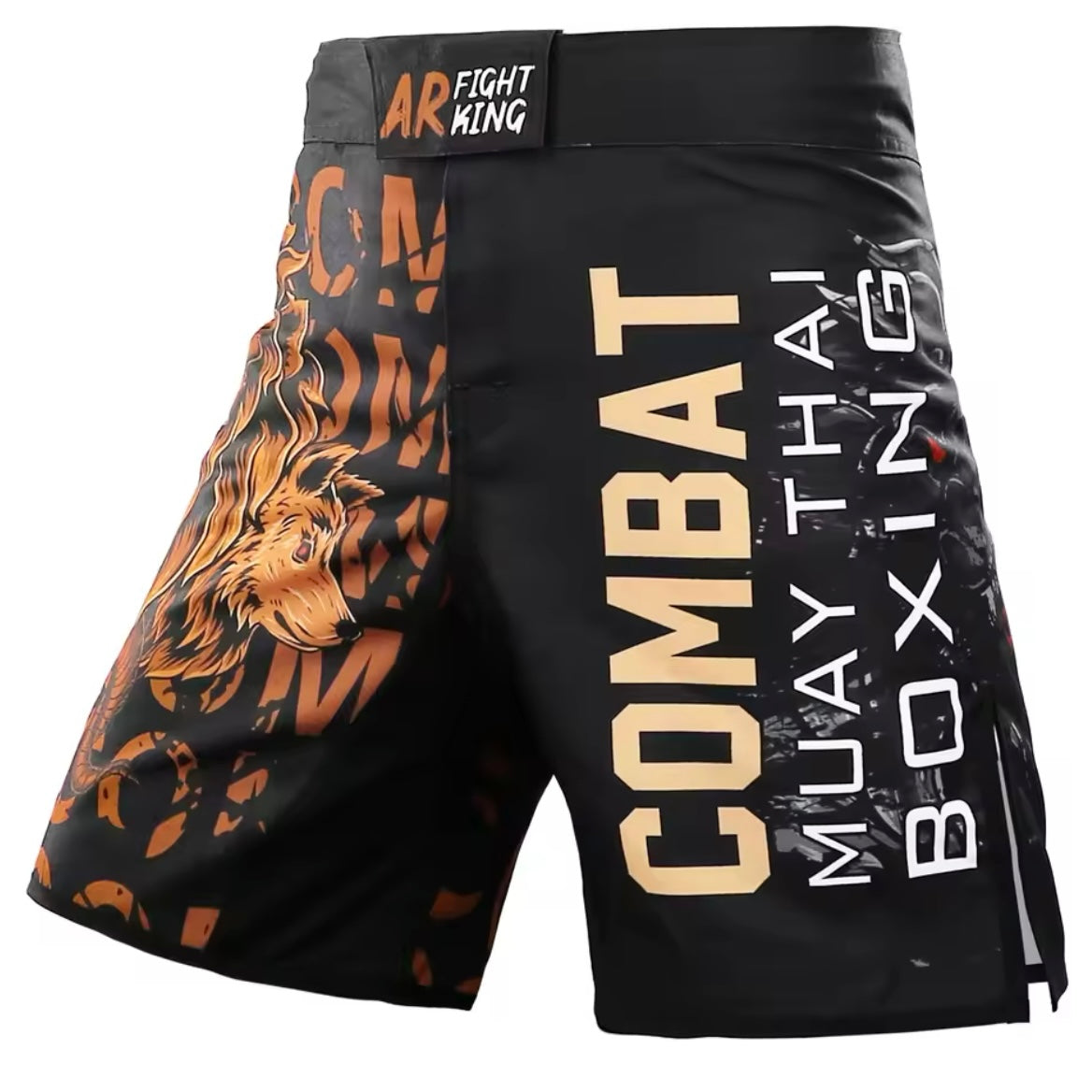 Lion & Wolf Premium MMA Grappling Shorts - MADE TO ORDER 2 WEEK DISPATCH