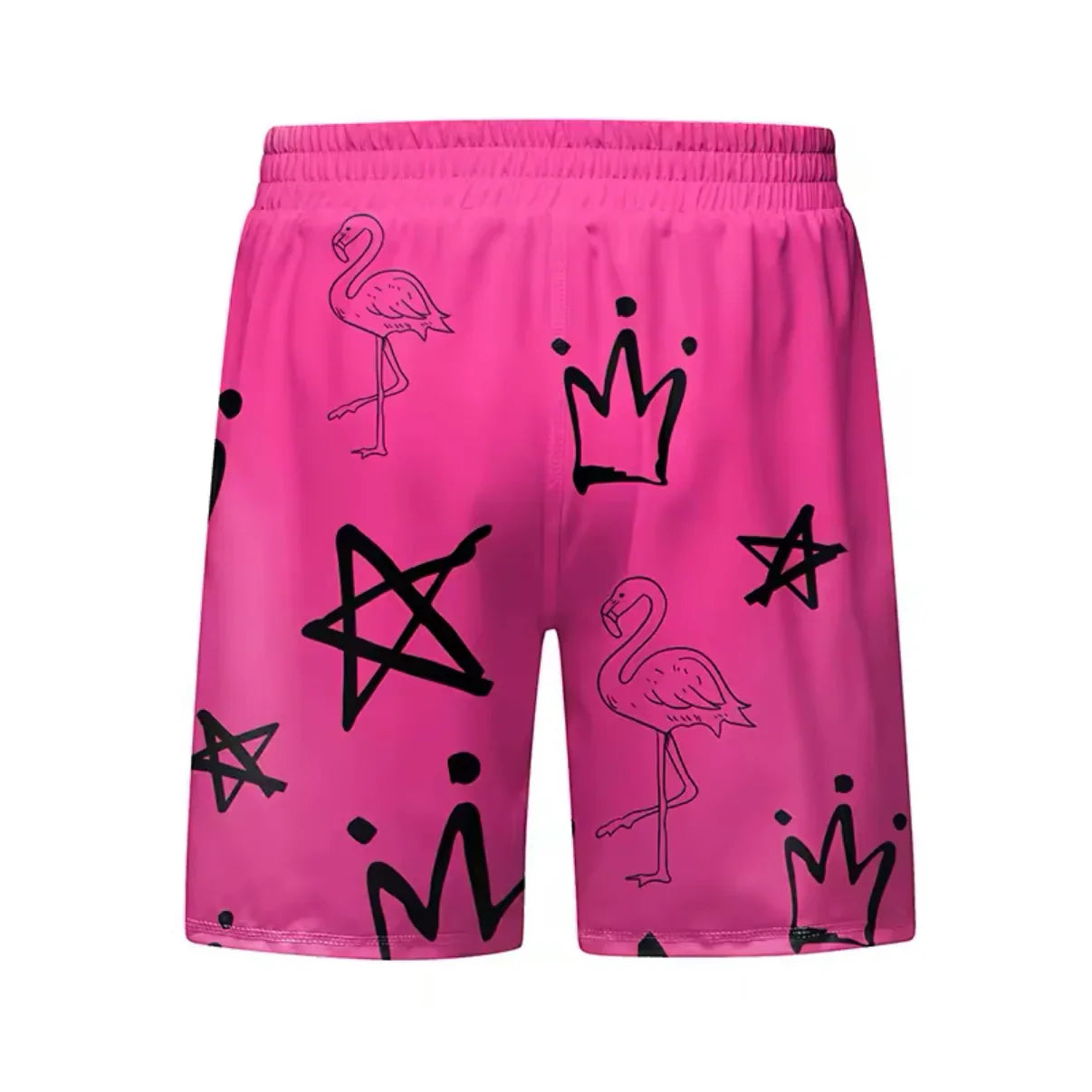 Pink Flamingo Premium BJJ No Gi / MMA Grappling Shorts - MADE TO ORDER 2 WEEK DISPATCH