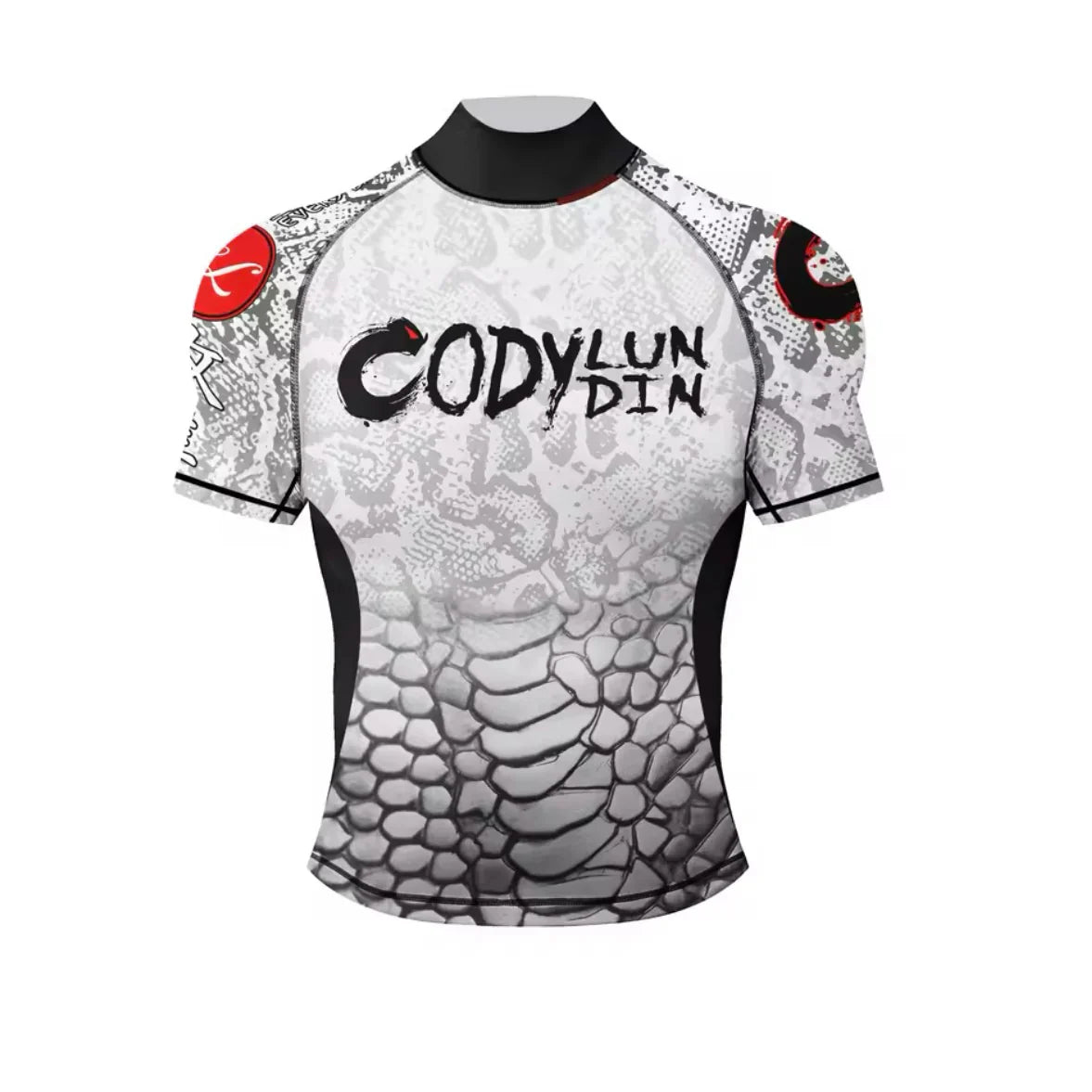 Venomous Premium BJJ / MMA High Neck Rash Guard - LONG & SHORT SLEEVE VARIATIONS - MADE TO ORDER 2 WEEK DISPATCH
