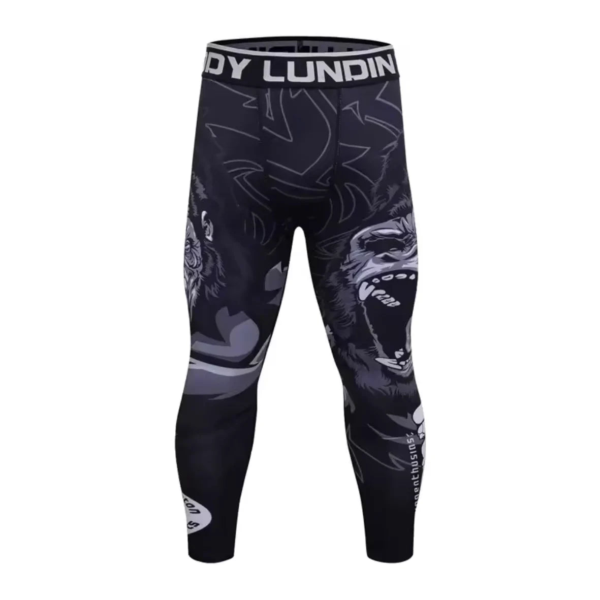 Gorilla Premium Compression Spats for BJJ, MMA, Wrestling, CrossFit, Yoga, Running, Cycling, and More - MADE TO ORDER 2 WEEK DISPATCH