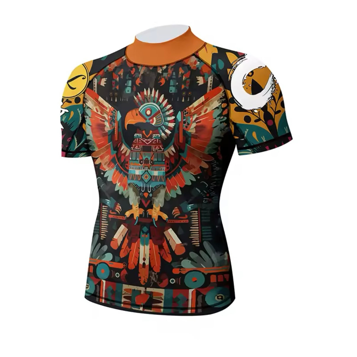 Bird Roller Premium BJJ / MMA High Neck Rash Guard - LONG & SHORT SLEEVE VARIATIONS - MADE TO ORDER 2 WEEK DISPATCH