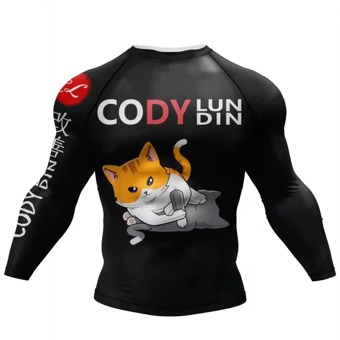 Cat Premium BJJ / MMA Rash Guard - LONG & SHORT SLEEVE VARIATIONS - MADE TO ORDER 2 WEEK DISPATCH