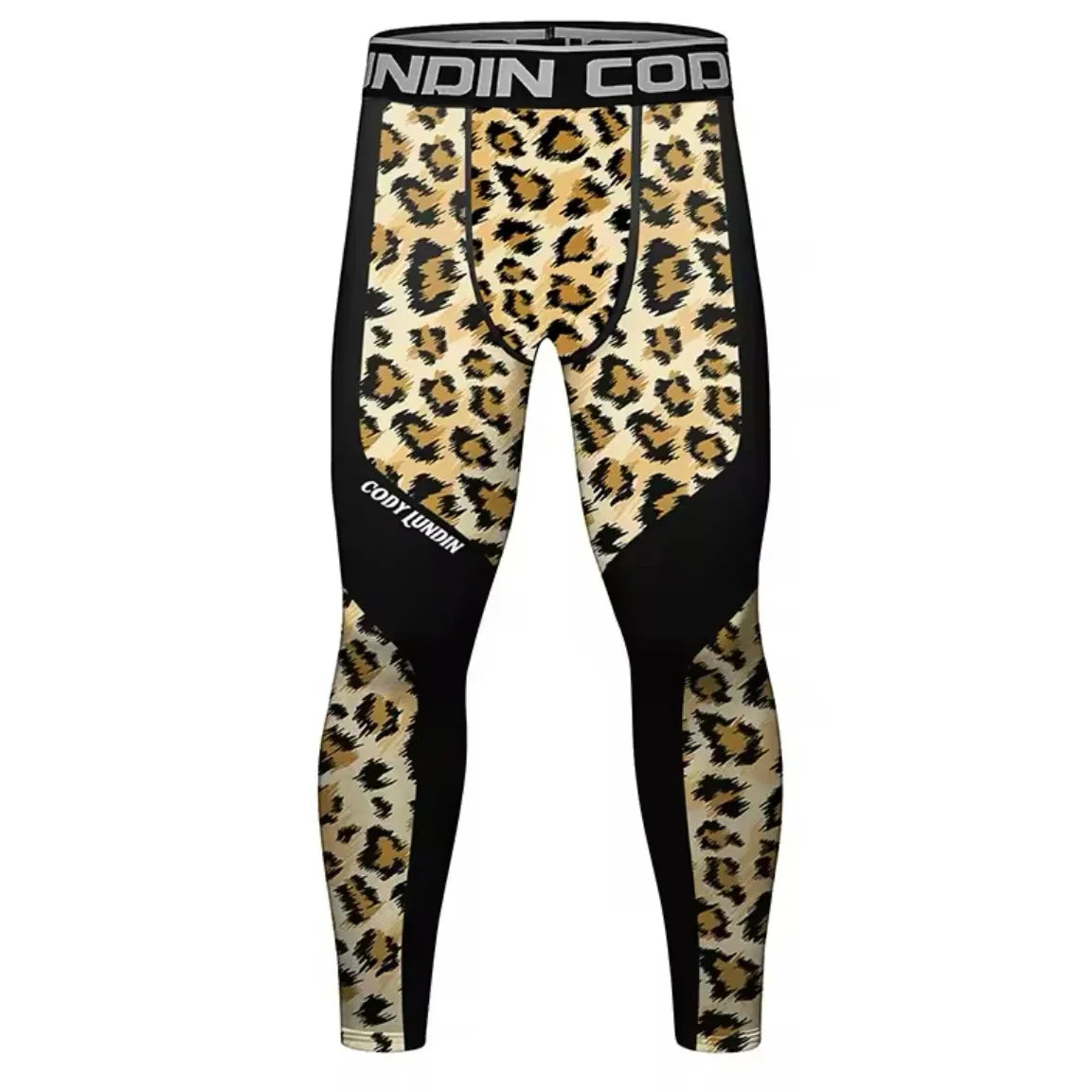 Leopard Premium Compression Spats for BJJ, MMA, Wrestling, CrossFit, Yoga, Running, Cycling, and More - MADE TO ORDER 2 WEEK DISPATCH