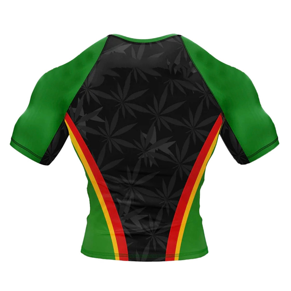 Reggae Premium Rash Guard - LONG OR SHORT SLEEVE - MADE TO ORDER 2 WEEK DISPATCH