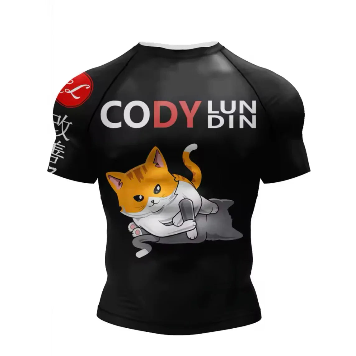 Cat Premium BJJ / MMA Rash Guard - LONG & SHORT SLEEVE VARIATIONS - MADE TO ORDER 2 WEEK DISPATCH
