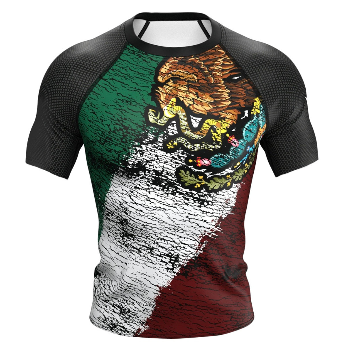 Mexico (México) Premium Rash Guard - LONG OR SHORT SLEEVE - MADE TO ORDER 2 WEEK DISPATCH
