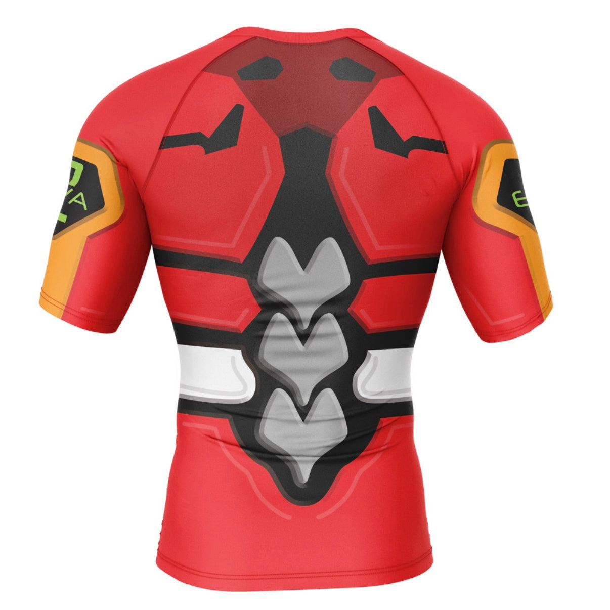 Evangelion Eva-02 Neon Genesis Premium Rash Guard - LONG OR SHORT SLEEVE - MADE TO ORDER 2 WEEK DISPATCH