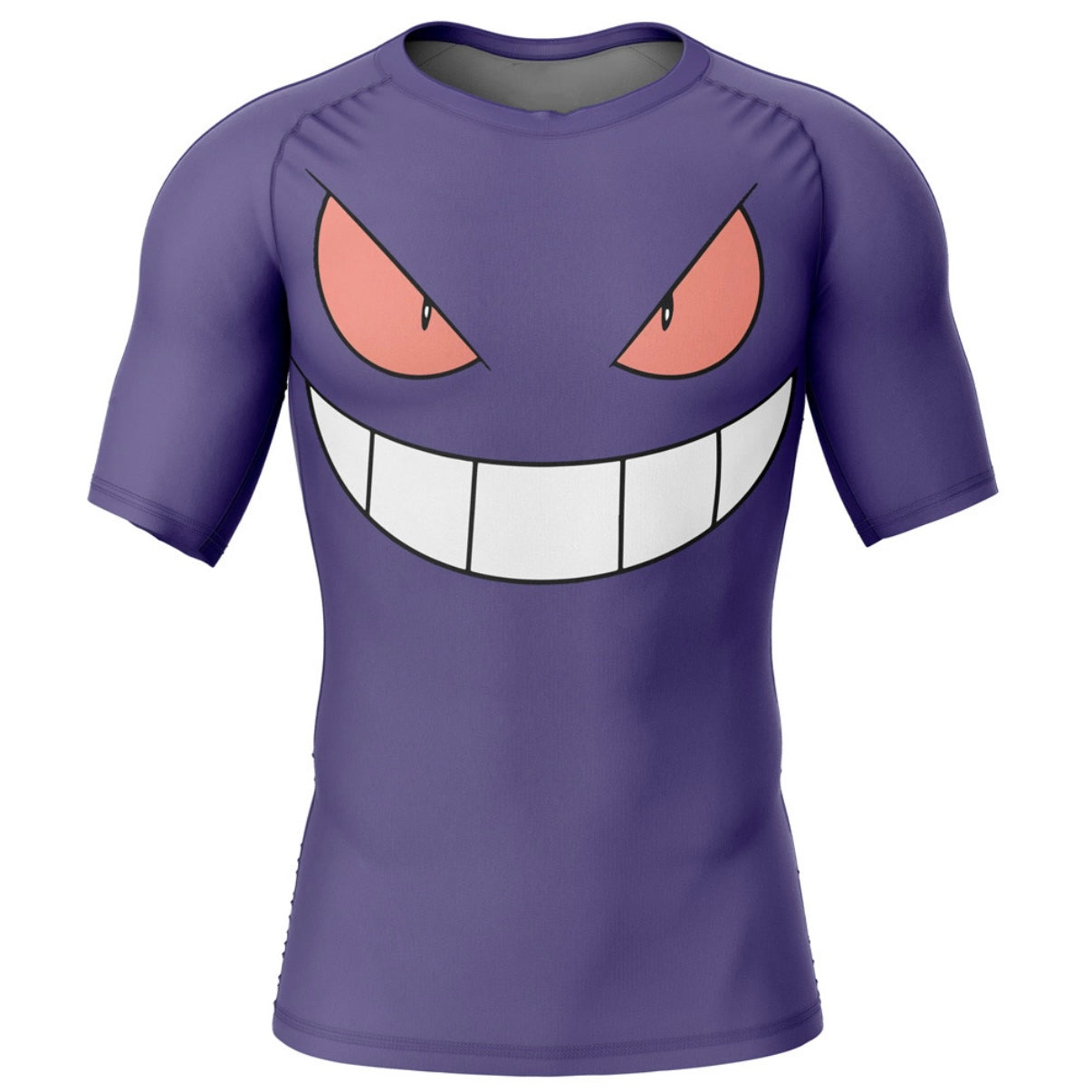 Pokemon Gengar Premium Rash Guard - LONG OR SHORT SLEEVE - MADE TO ORDER 2 WEEK DISPATCH