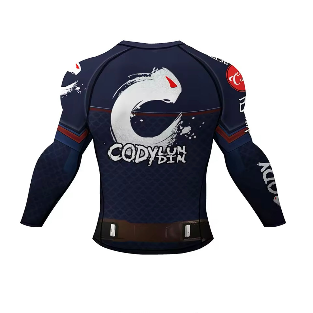 American Jiu Jitsu Premium BJJ / MMA Rash Guard - LONG & SHORT SLEEVE VARIATIONS - MADE TO ORDER 2 WEEK DISPATCH