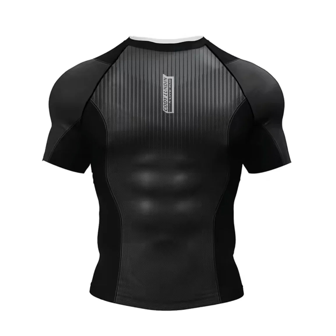 Black Premium BJJ / MMA Rash Guard - LONG & SHORT SLEEVE VARIATIONS - MADE TO ORDER 2 WEEK DISPATCH