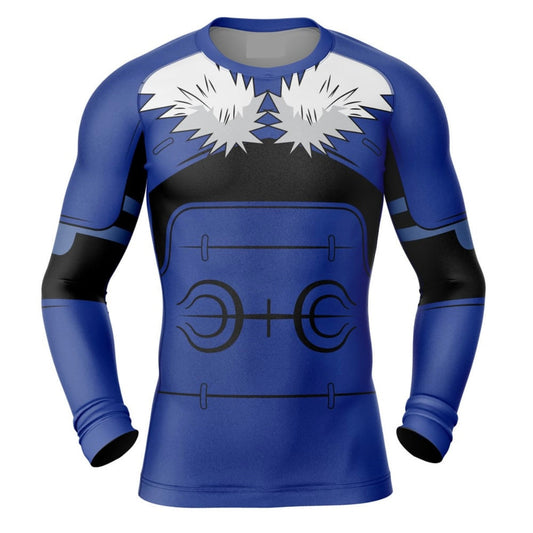 Naruto Senju Tobirama War Armor Premium Rash Guard - LONG OR SHORT SLEEVE - MADE TO ORDER 2 WEEK DISPATCH
