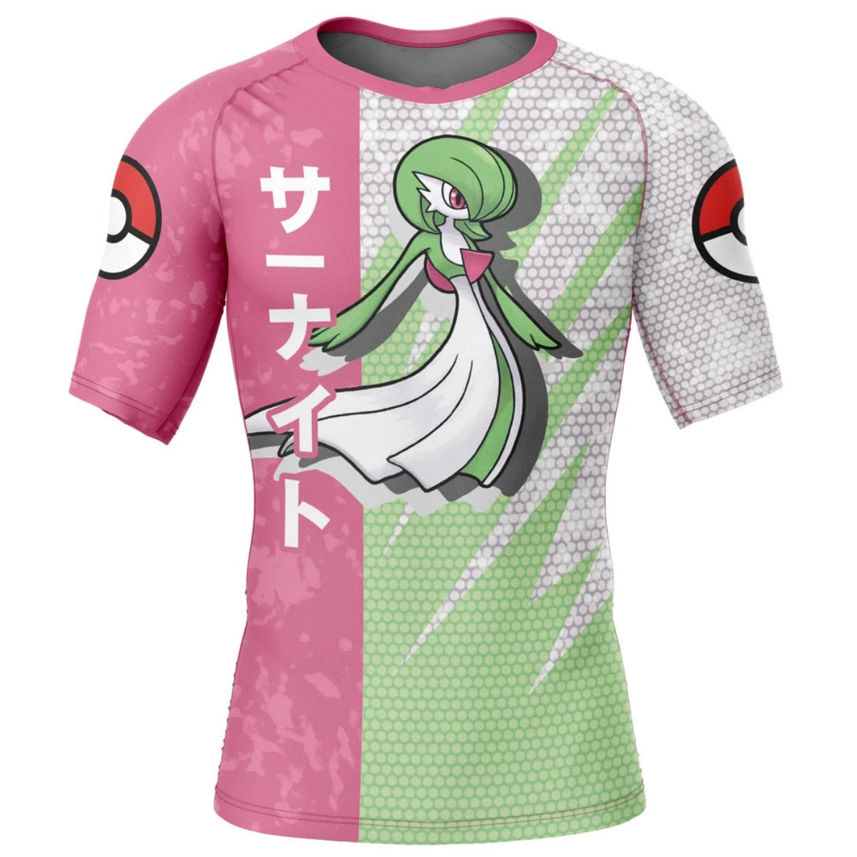 Pokemon Gardevoir Premium Short Sleeve Rash Guard - MADE TO ORDER 2 WEEK DISPATCH